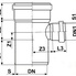 Тройник ПП для внутренней канализации 110x50x87°30' (Изображение 2)
